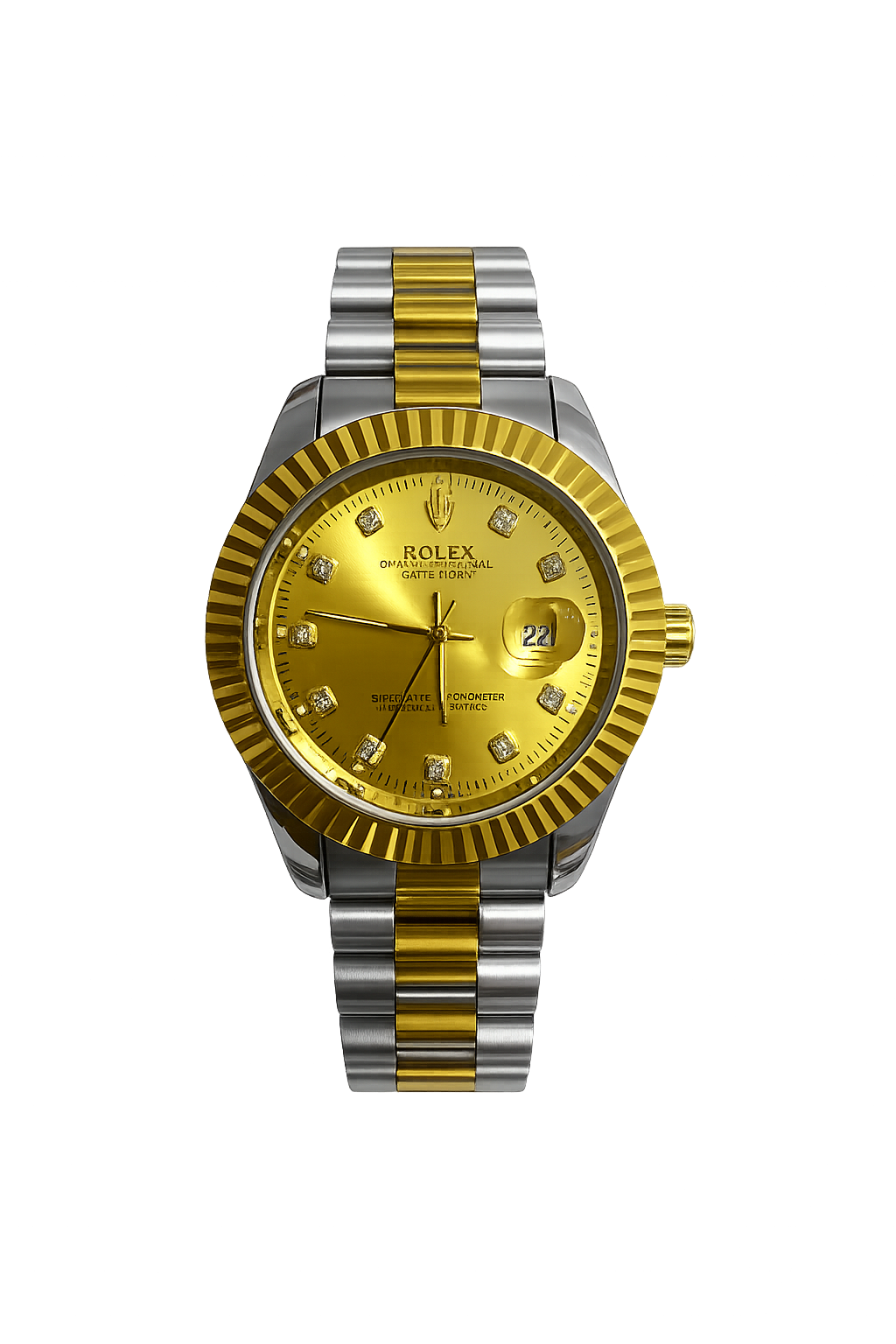 ROLEX Datejust twotone Gold