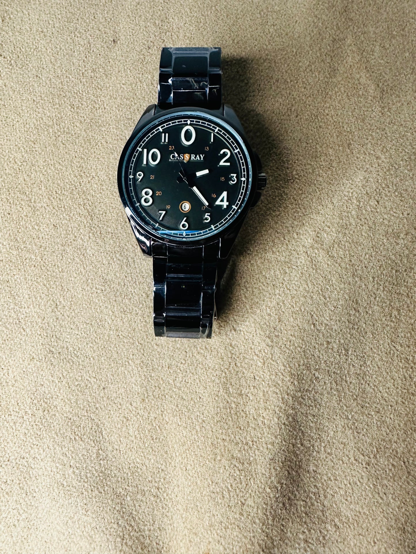 Casray Classic Stainless Steel Watch – Elegant Men's Luxury Timepiece